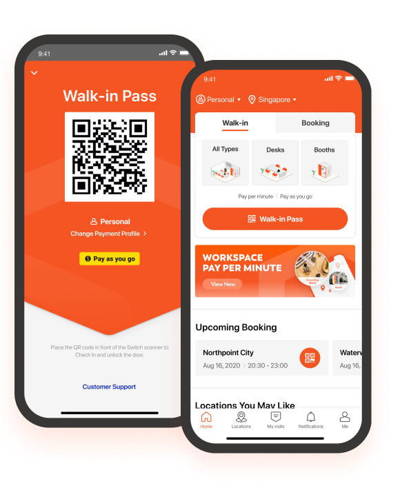 Switch | Workspaces On-demand Platform